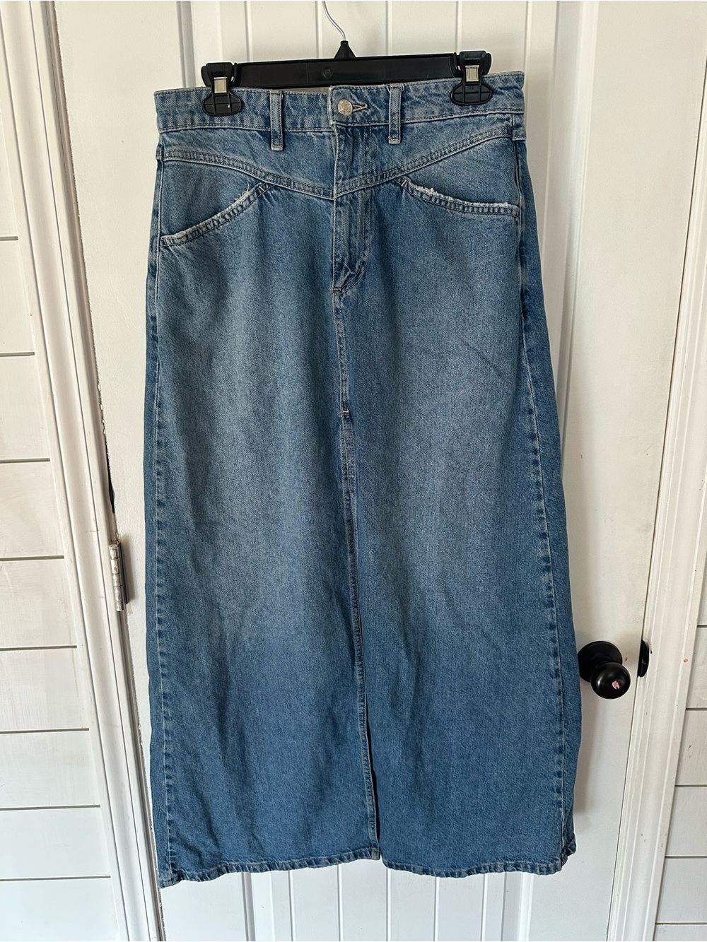 We The Free Come As You Are Denim Maxi Skirt -still on website msrp118 - Picture 4 of 8
